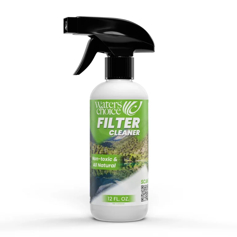 water choice filter cleaner spray